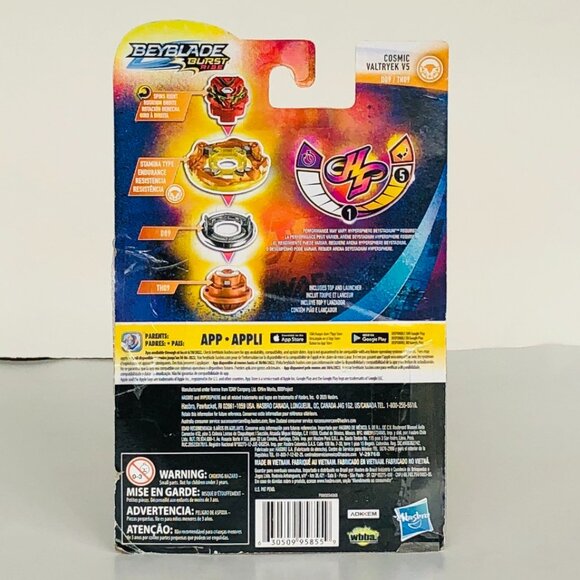Beyblade Burst Rise Hypersphere Cosmic Valtryek V5 Starter Pack New Sealed - Picture 10 of 12